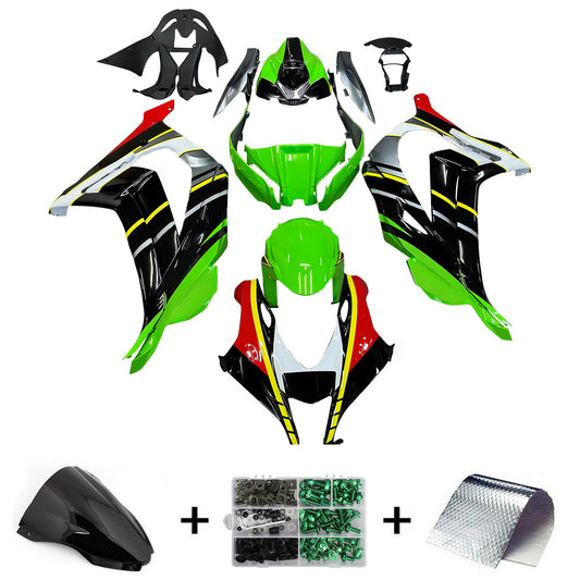 Amotopart Kawasaki ZX10R 2016-2020 Kit carena Carrozzeria Plastica ABS