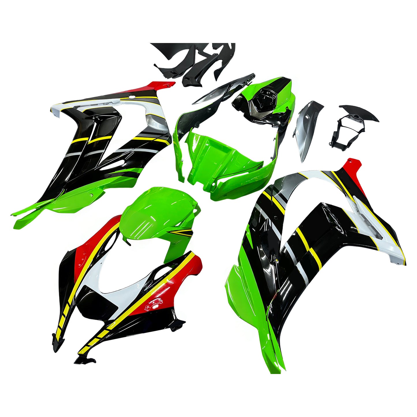 Amotopart Kawasaki ZX10R 2016-2020 Kit carena Carrozzeria Plastica ABS