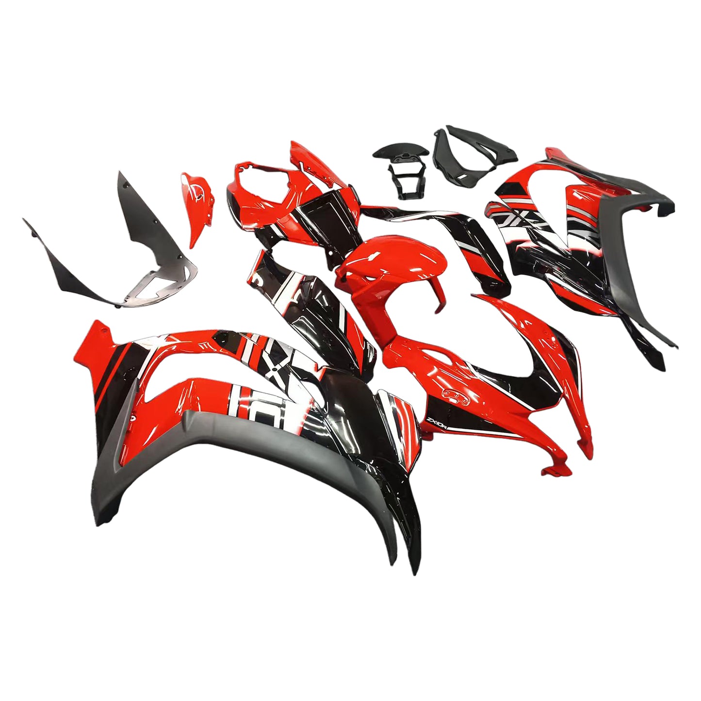 Amotopart Kawasaki ZX10R 2016-2020 Kit carena Carrozzeria Plastica ABS