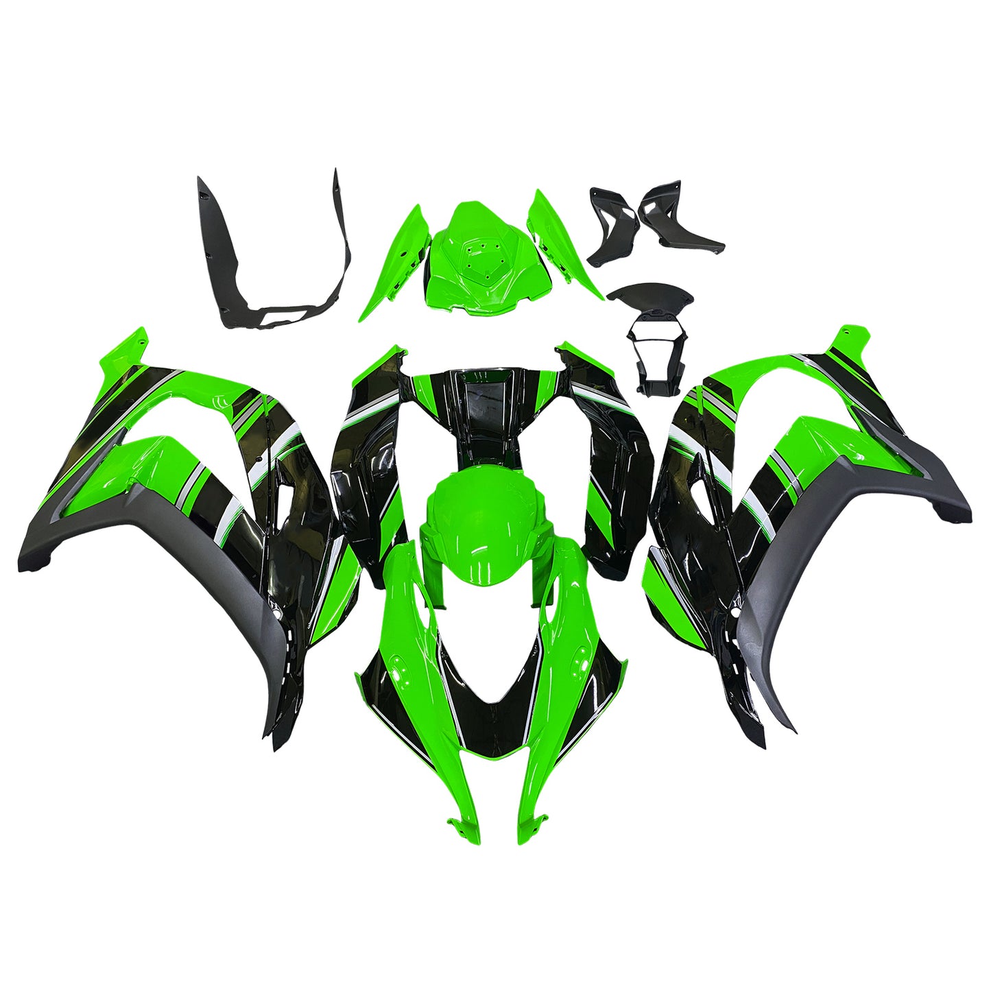 Amotopart Kawasaki ZX10R 2016-2020 Kit carena Carrozzeria Plastica ABS
