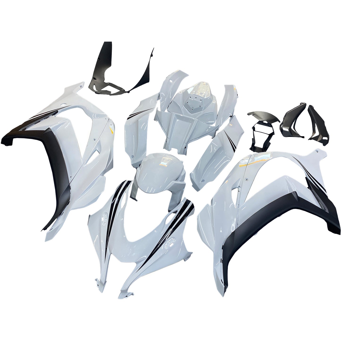 Amotopart Kawasaki ZX10R 2016-2020 Kit carena Carrozzeria Plastica ABS