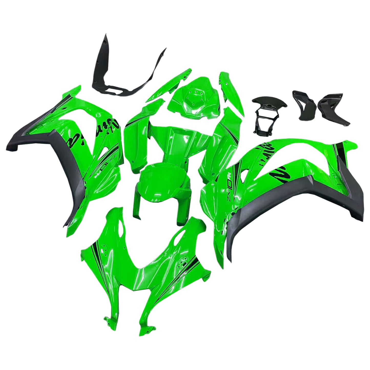 Amotopart Kawasaki ZX10R 2016-2020 Kit carena Carrozzeria Plastica ABS