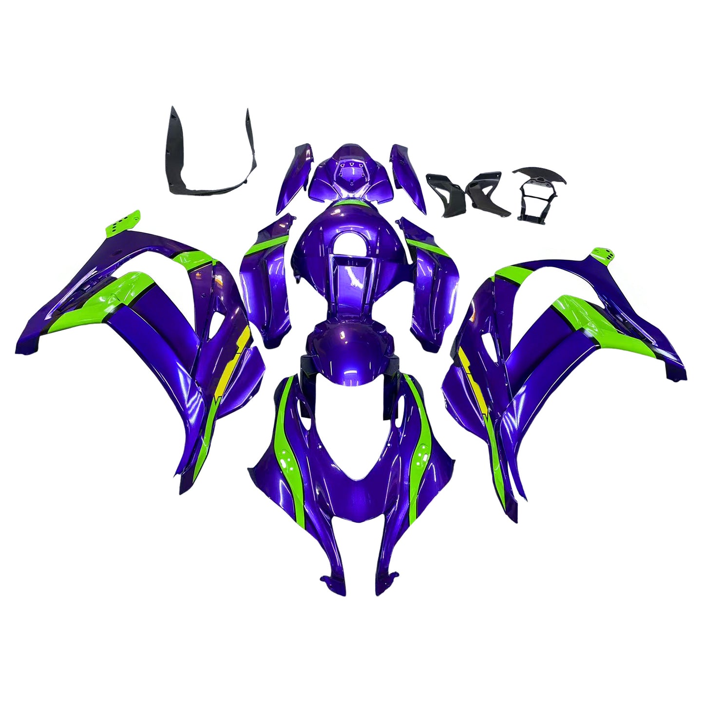 Amotopart Kawasaki ZX10R 2016-2020 Kit carena Carrozzeria Plastica ABS