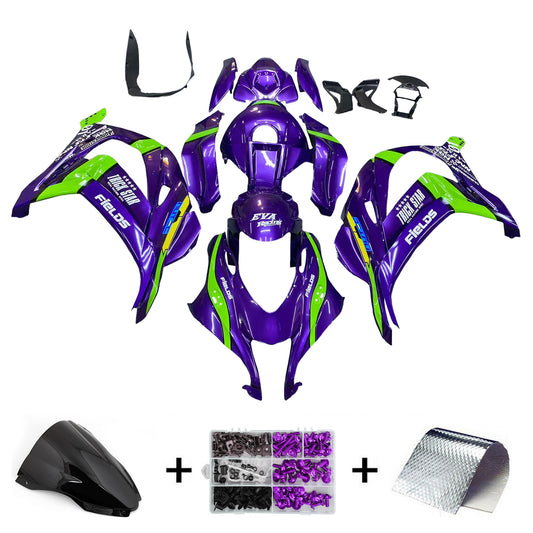 Amotopart Kawasaki ZX10R 2016-2020 Kit carena Carrozzeria Plastica ABS