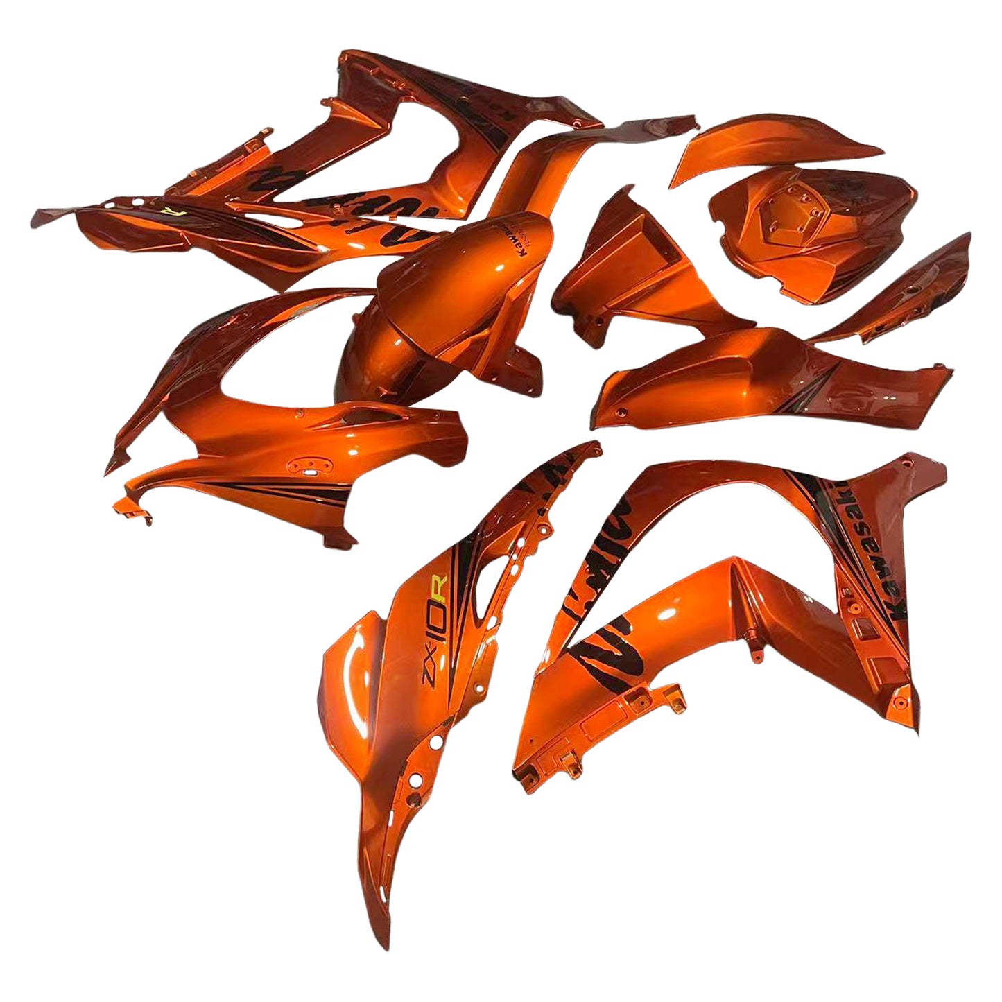 Amotopart Kawasaki ZX10R 2016-2020 Kit carena Carrozzeria Plastica ABS