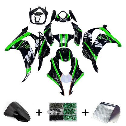 Amotopart Kawasaki ZX10R 2016-2020 Kit carena Carrozzeria Plastica ABS
