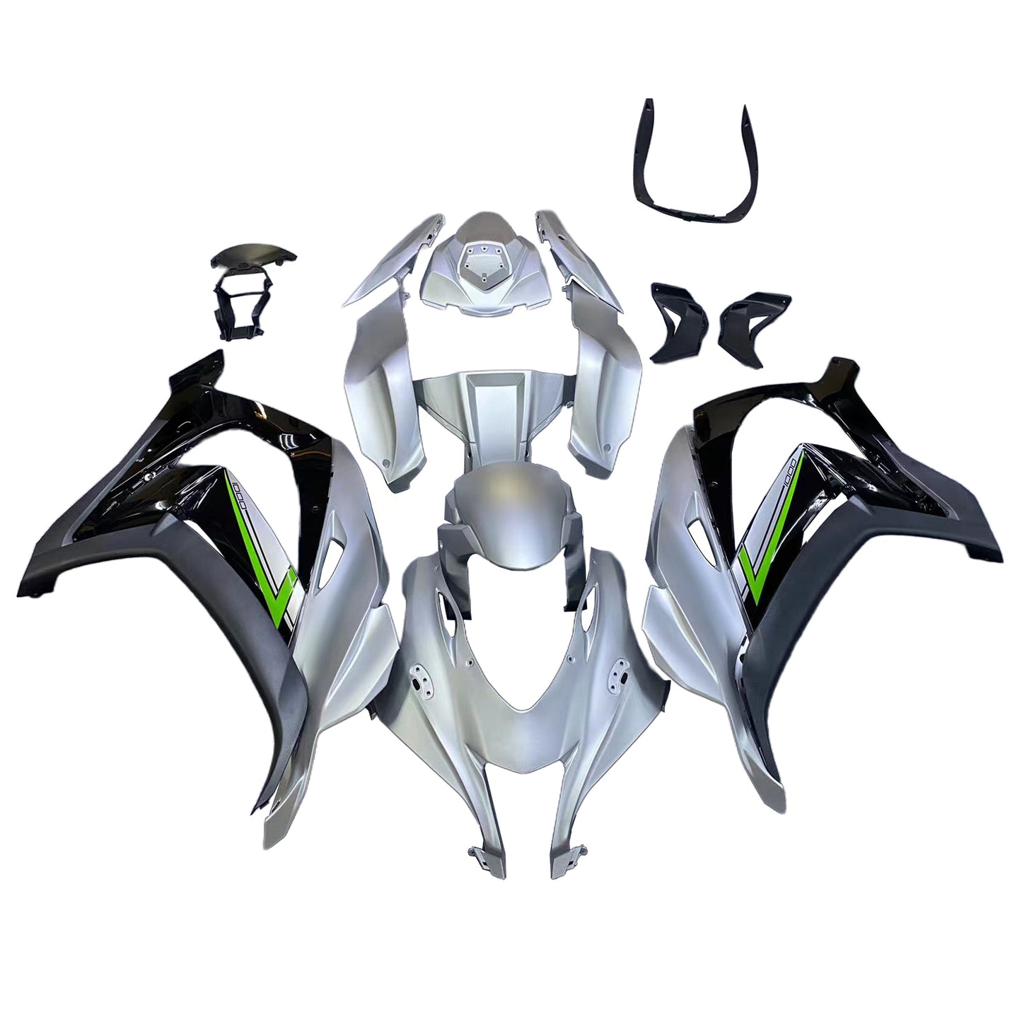 Amotopart Kawasaki ZX10R 2016-2020 Kit carena Carrozzeria Plastica ABS