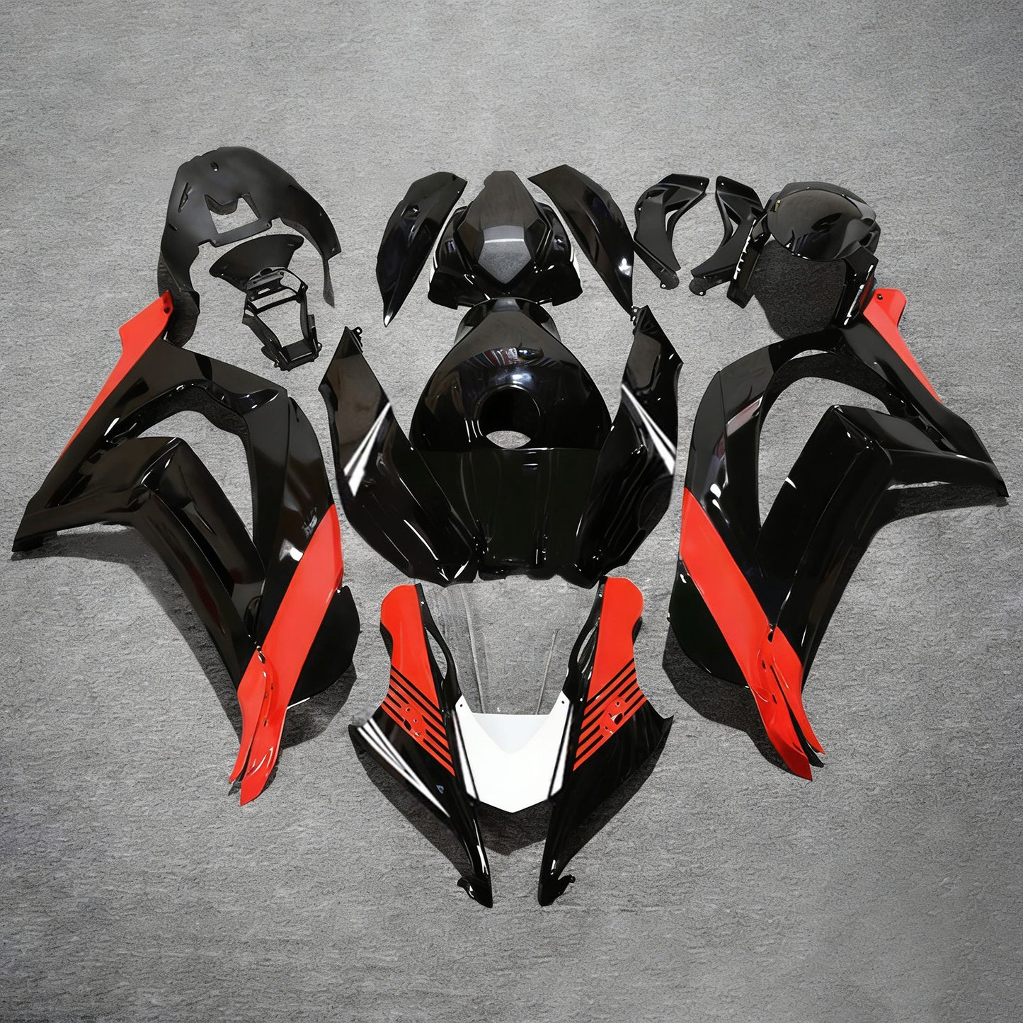 Amotopart Kawasaki ZX10R 2016-2020 Kit carena Carrozzeria Plastica ABS