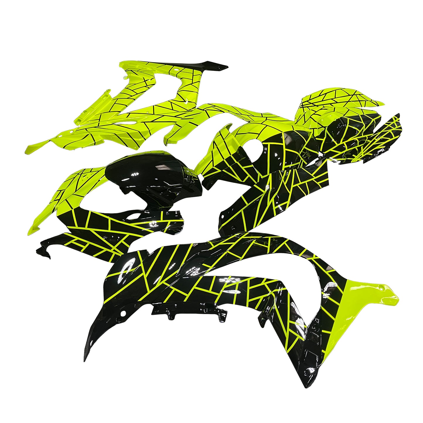 Kit carenatura iniezione in plastica ABS adatto per Kawasaki ZX10R 2016-2020