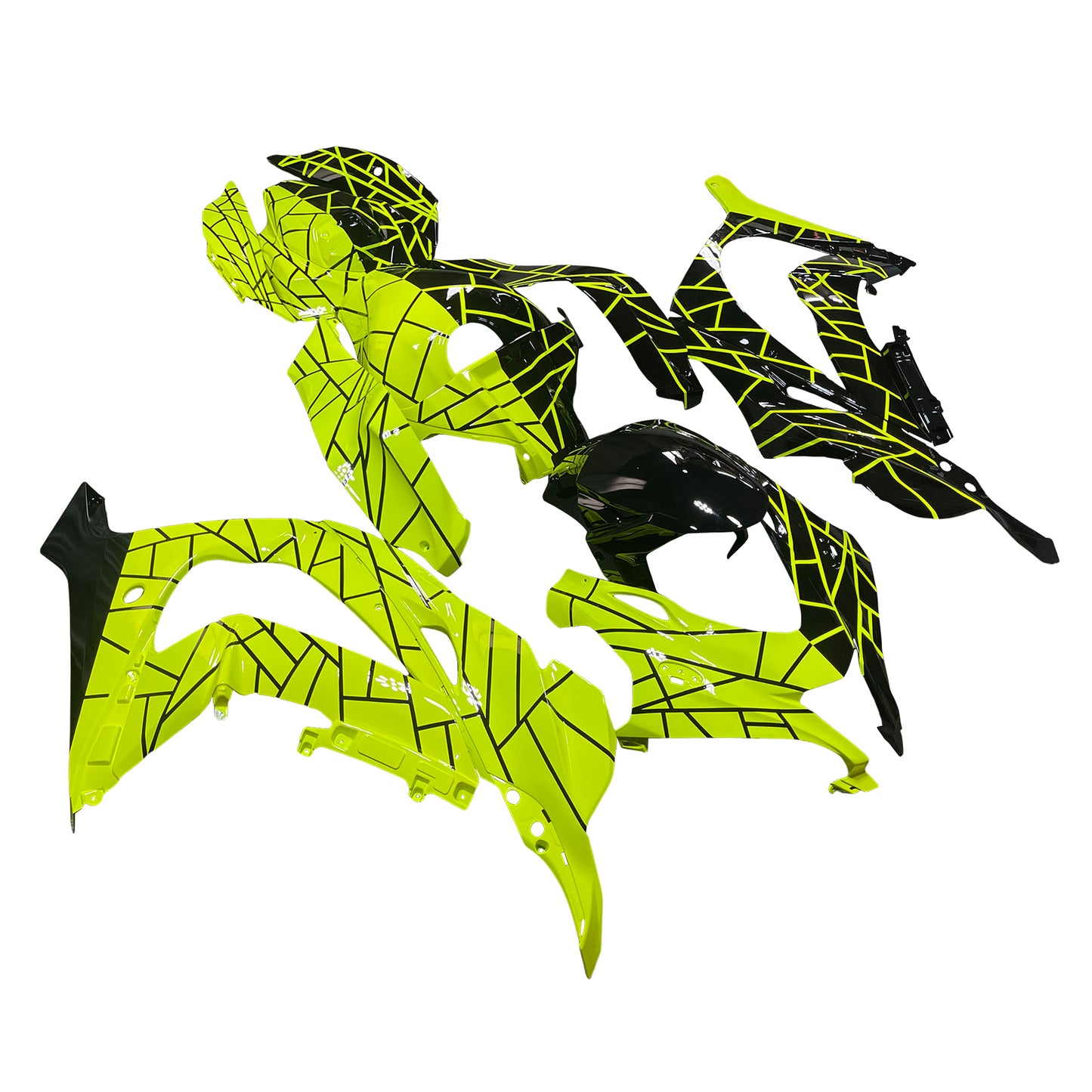 Kit carenatura iniezione in plastica ABS adatto per Kawasaki ZX10R 2016-2020