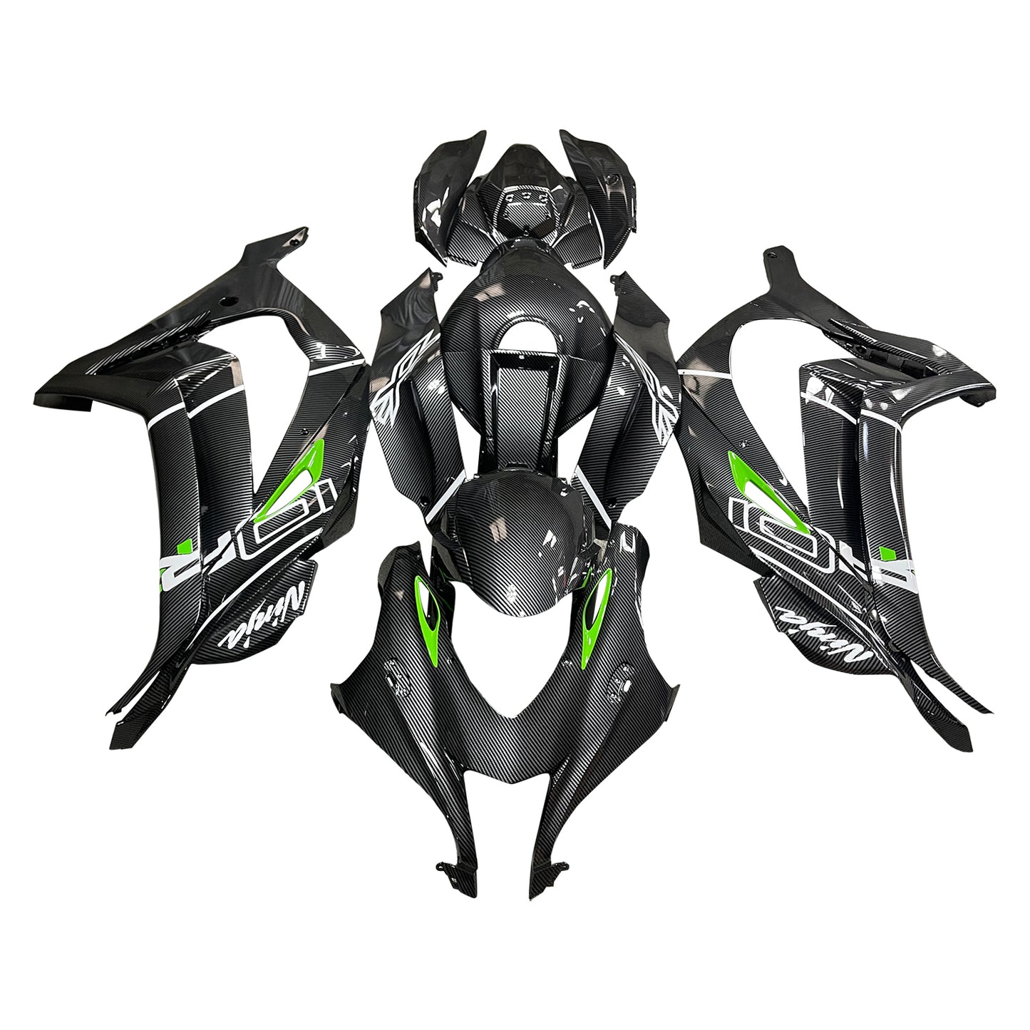 Kit carenatura iniezione in plastica ABS adatto per Kawasaki ZX10R 2016-2020