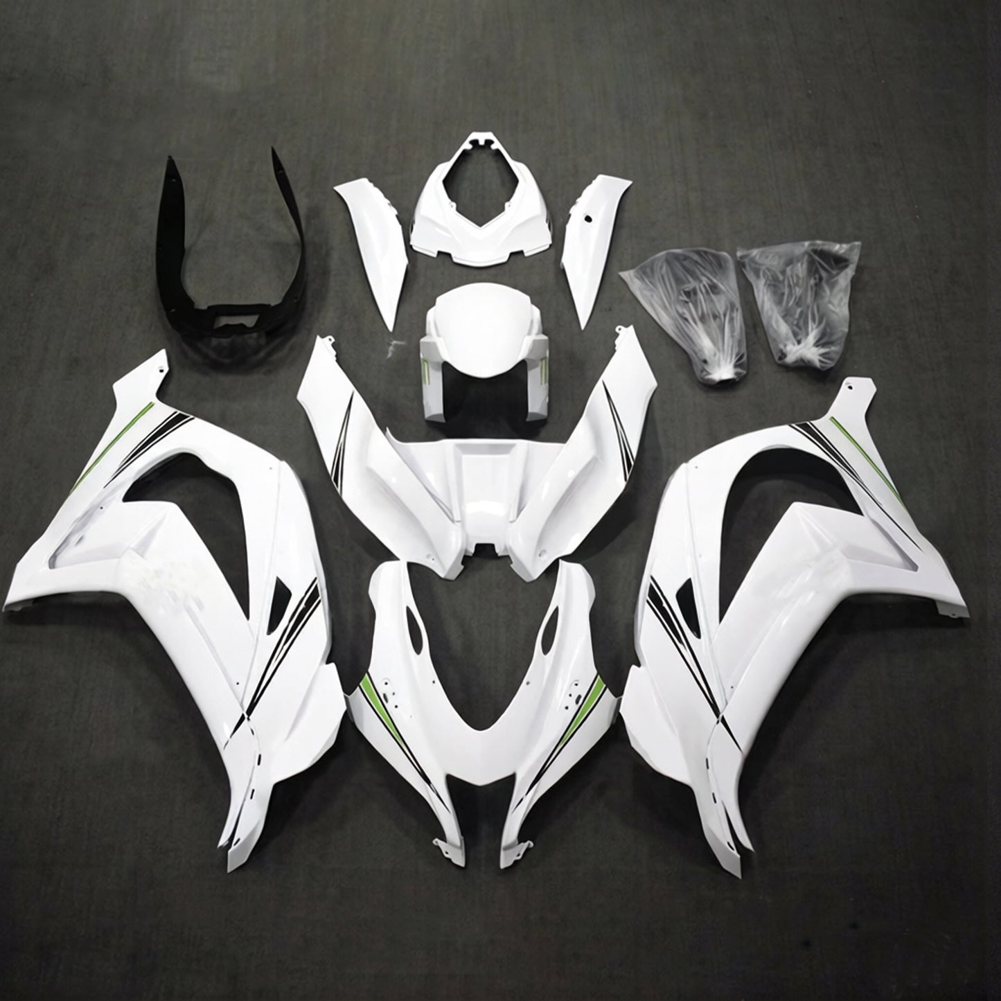 Kit carenatura iniezione in plastica ABS adatto per Kawasaki ZX10R 2016-2020