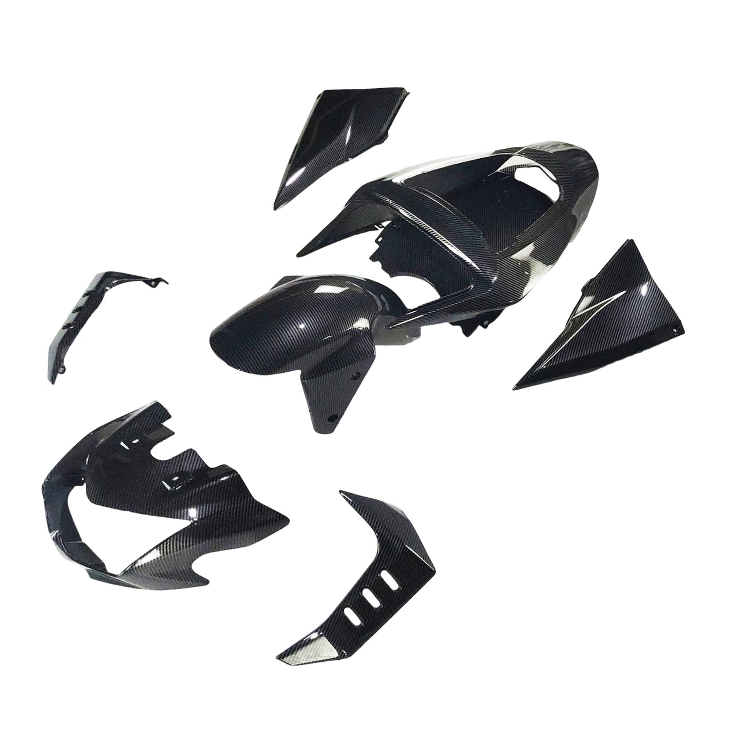 Amotopart Kawasaki Z1000 2003-2006 Kit carena Carrozzeria Plastica ABS