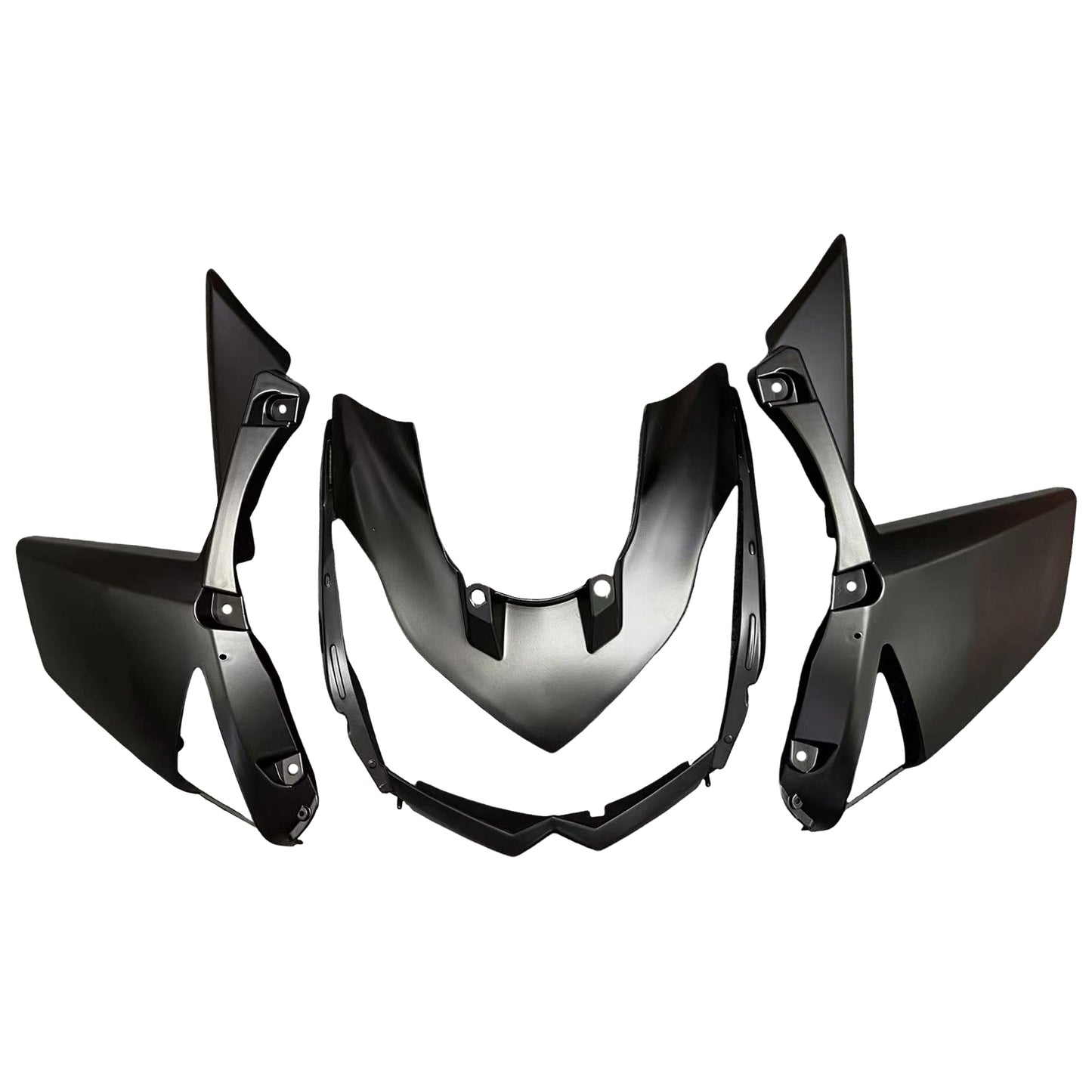 Amotopart Kawasaki Z1000 2010-2013 kit di rivestimento nero altamente arancione