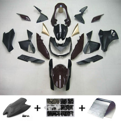Amotopart Kawasaki Z1000 2010-2013 Kit di rivestimento nero