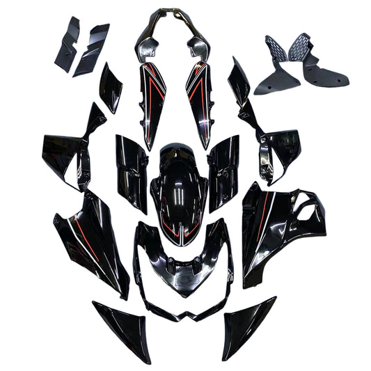 Amotopart Kawasaki Z1000 2010-2013 Kit carena Carrozzeria Plastica ABS