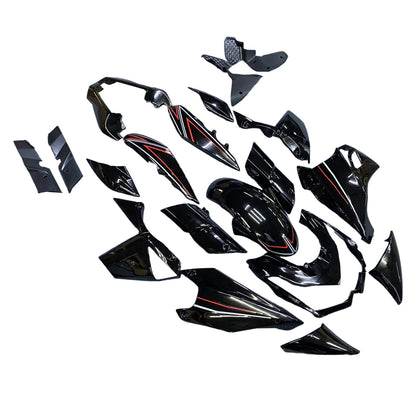 Amotopart Kawasaki Z1000 2010-2013 Kit carena Carrozzeria Plastica ABS