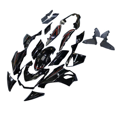 Amotopart Kawasaki Z1000 2010-2013 Kit carena Carrozzeria Plastica ABS