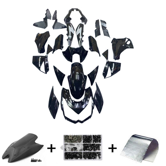 Amotopart Kawasaki Z1000 2010-2013 Kit carena Carrozzeria Plastica ABS