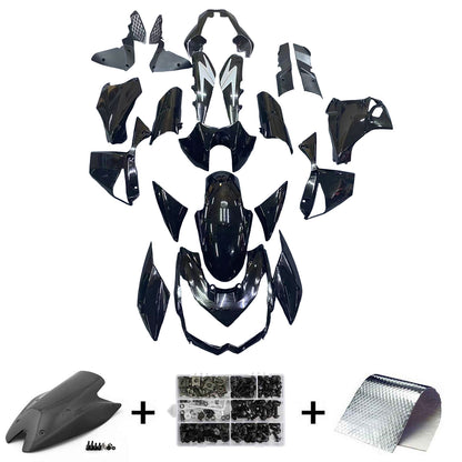 Amotopart Kawasaki Z1000 2010-2013 Kit carena Carrozzeria Plastica ABS
