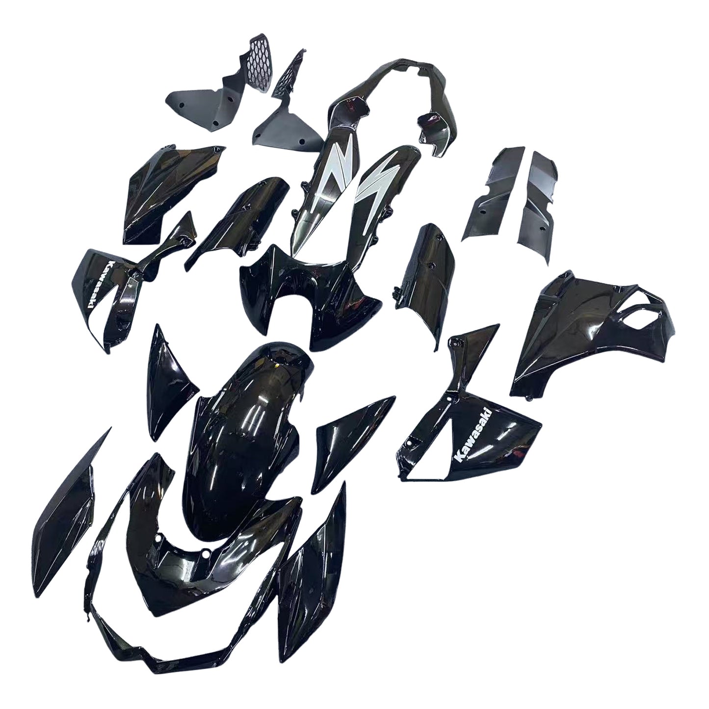 Amotopart Kawasaki Z1000 2010-2013 Kit carena Carrozzeria Plastica ABS