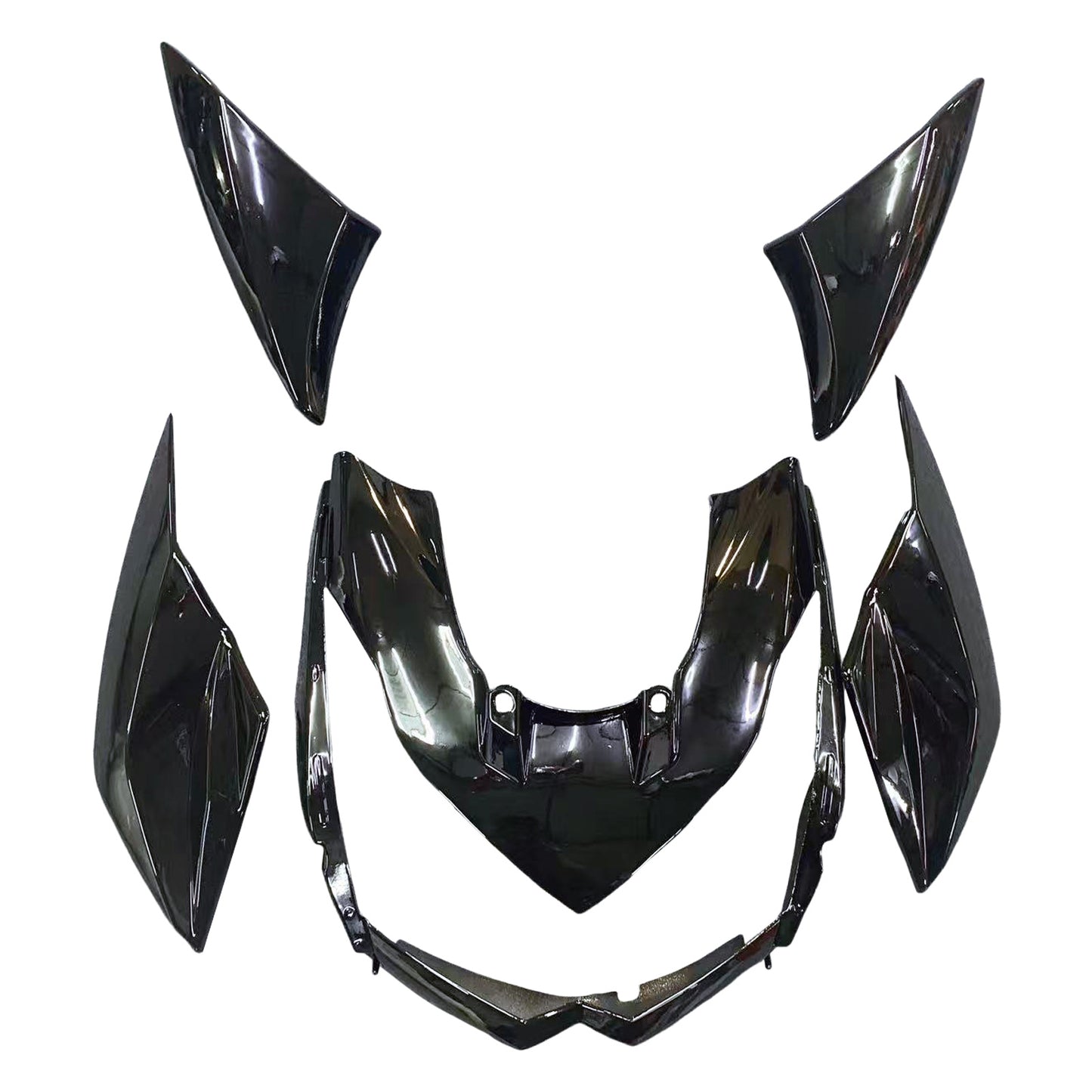 Amotopart Kawasaki Z1000 2010-2013 Kit carena Carrozzeria Plastica ABS