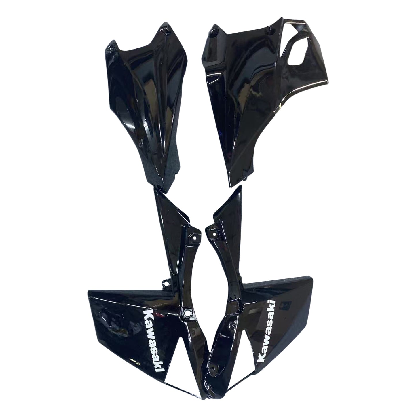 Amotopart Kawasaki Z1000 2010-2013 Kit carena Carrozzeria Plastica ABS