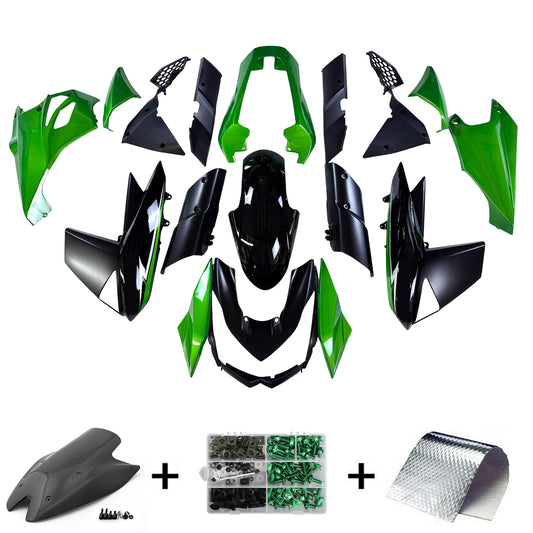 Amotopart Kawasaki Z1000 2010-2013 Kit carena Carrozzeria Plastica ABS