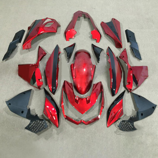 Amotopart Kawasaki Z1000 2010-2013 Kit carena Carrozzeria Plastica ABS