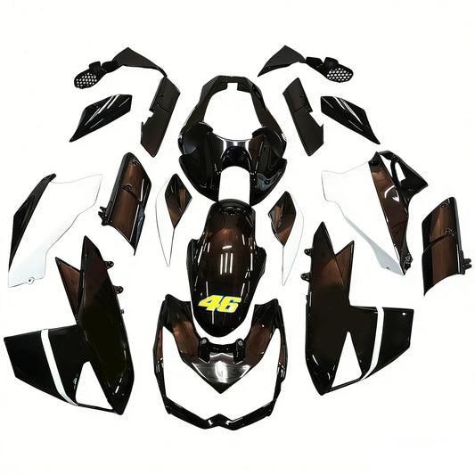 Amotopart Kawasaki Z1000 2010-2013 Kit carena Carrozzeria Plastica ABS