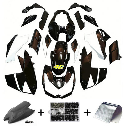 Amotopart Kawasaki Z1000 2010-2013 Kit carena Carrozzeria Plastica ABS