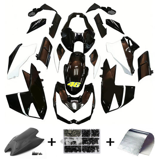 Amotopart Kawasaki Z1000 2010-2013 Kit carena Carrozzeria Plastica ABS