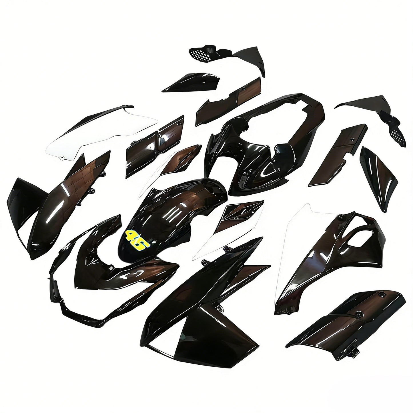 Amotopart Kawasaki Z1000 2010-2013 Kit carena Carrozzeria Plastica ABS