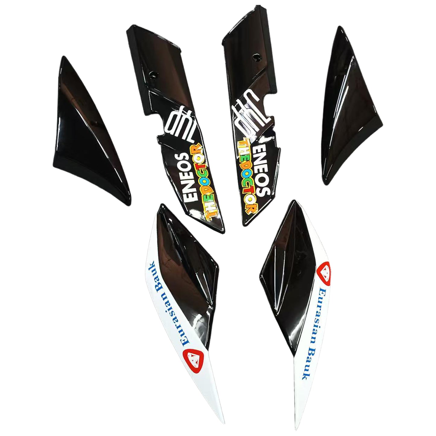 Amotopart Kawasaki Z1000 2010-2013 Kit carena Carrozzeria Plastica ABS