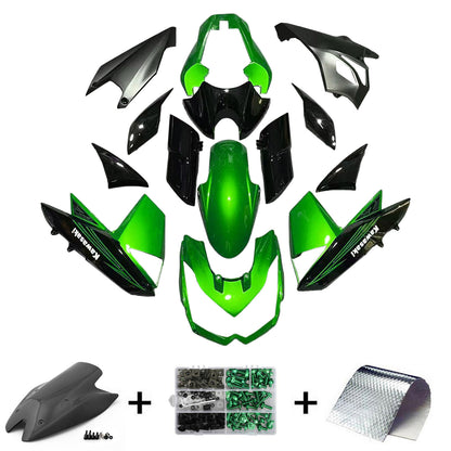 Amotopart Kawasaki Z1000 2010-2013 Kit carena Carrozzeria Plastica ABS