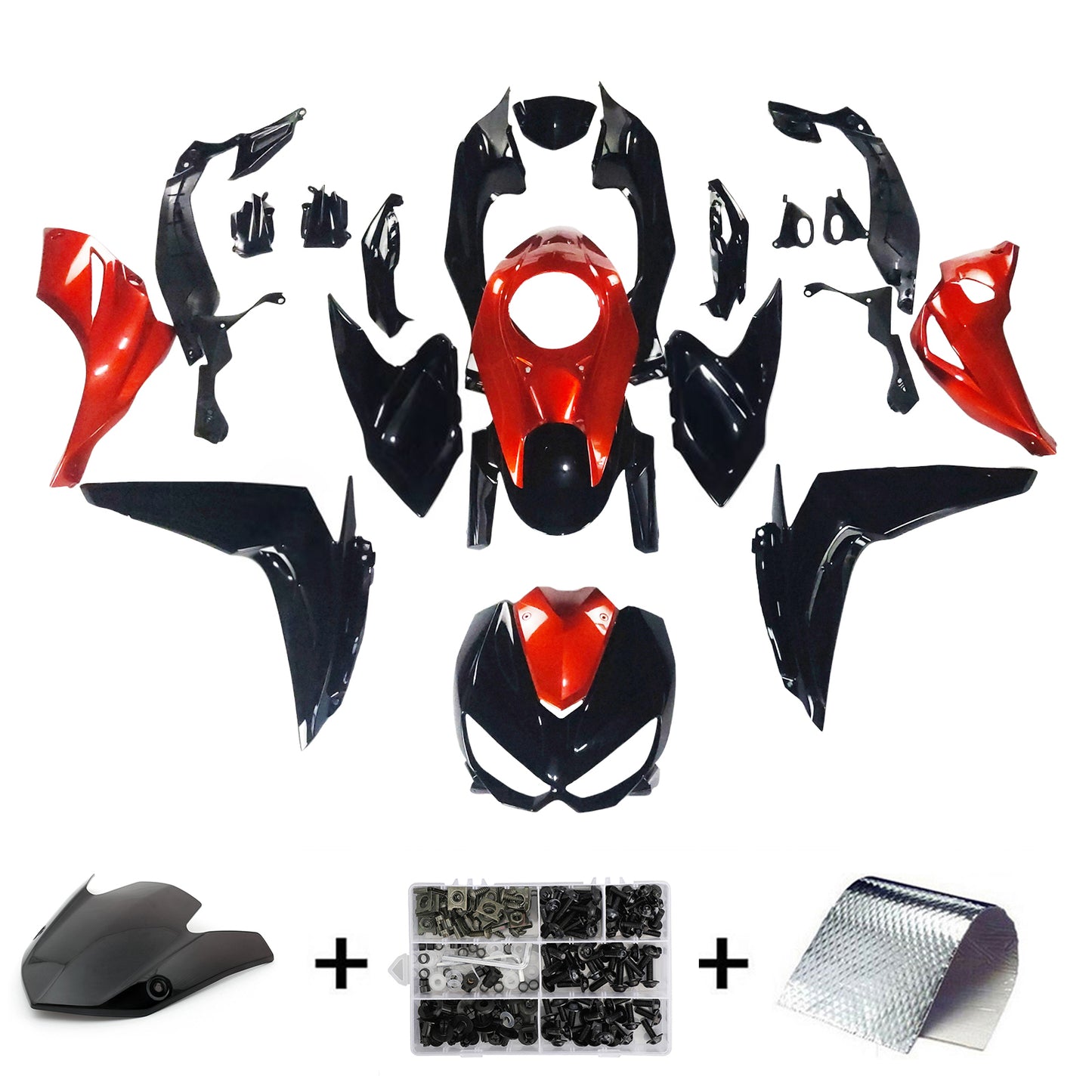 Kit Carenatura Per Kawasaki Z1000 2014-2017 Generico