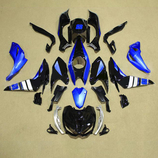 Amotopart Kawasaki Z1000 2014-2017 Kit carena Carrozzeria Plastica ABS