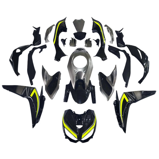 Amotopart Kawasaki Z1000 2014-2017 Kit carena Carrozzeria Plastica ABS