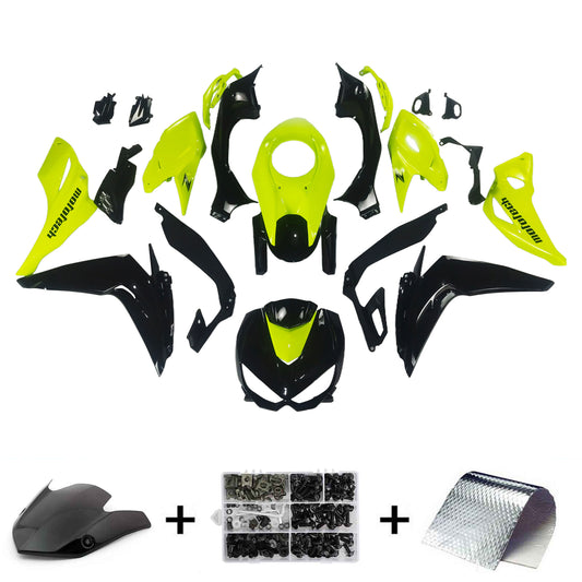 Amotopart Kawasaki Z1000 2014-2017 Kit carena Carrozzeria Plastica ABS