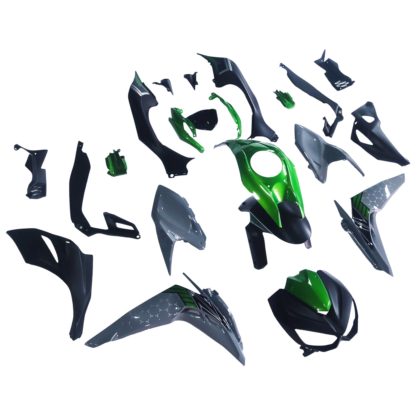 Kit carena iniezione Kawasaki Z1000 2014-2017 Carrozzeria in plastica ABS