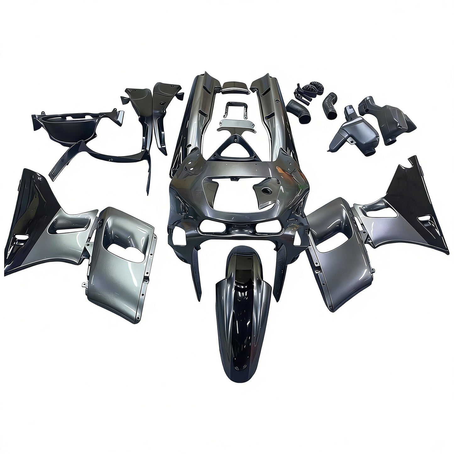 Amotopart Kawasaki ZZR400 1993-2007 ZZR600 1998-2003 Kit carena Carrozzeria Plastica ABS