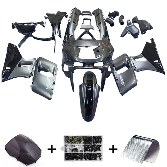 Amotopart Kawasaki ZZR400 1993-2007 ZZR600 1998-2003 Kit carena Carrozzeria Plastica ABS