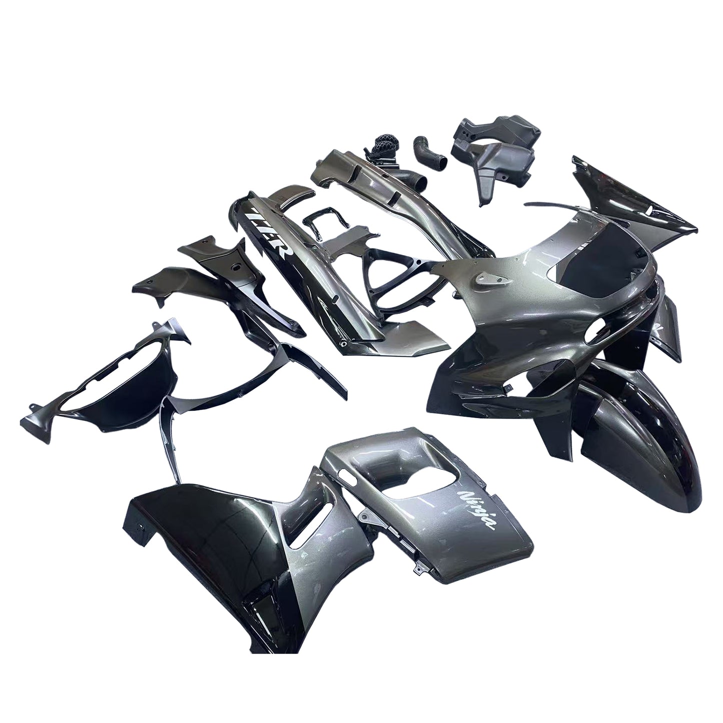 Amotopart Kawasaki ZZR400 1993-2007 ZZR600 1998-2003 Kit carena Carrozzeria Plastica ABS