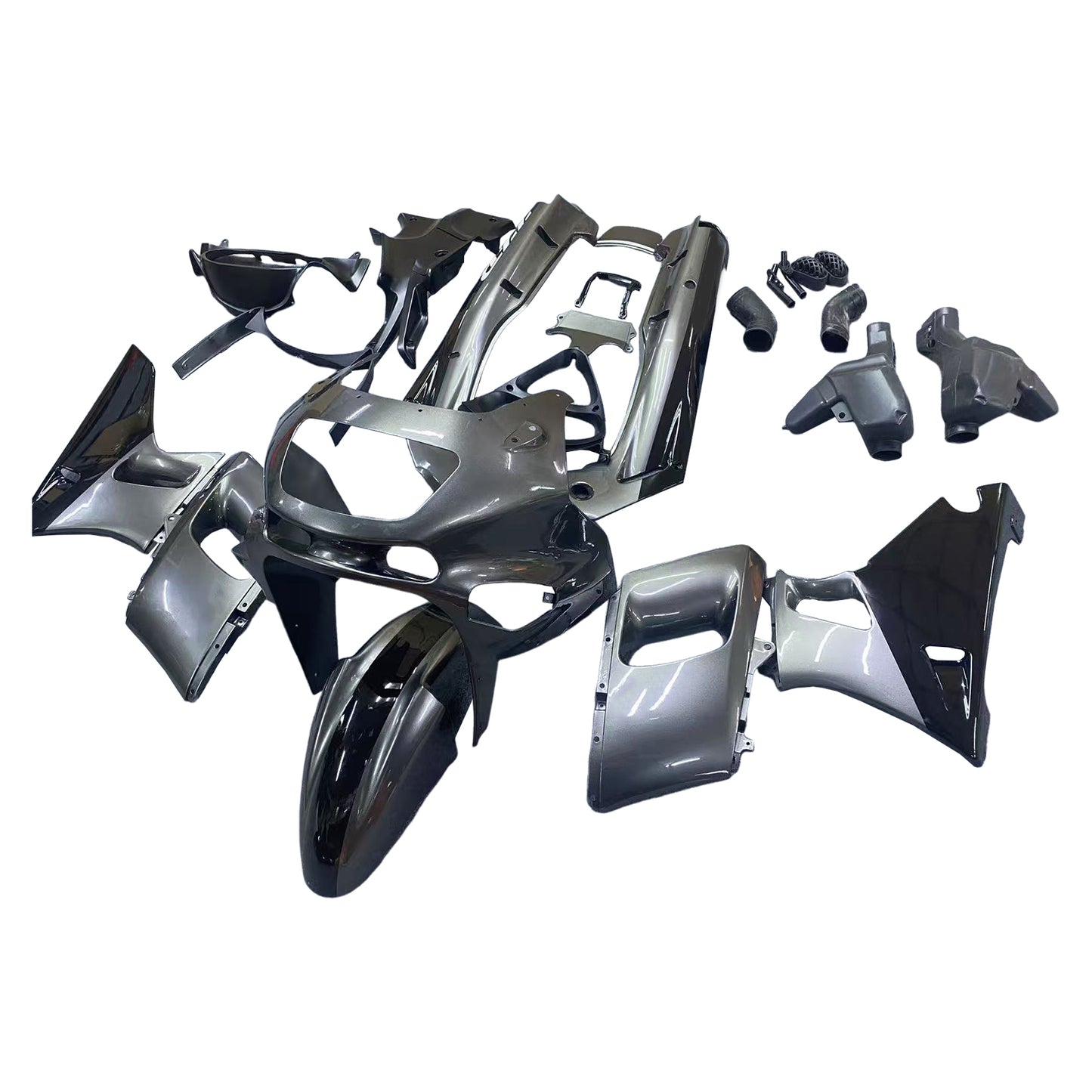 Amotopart Kawasaki ZZR400 1993-2007 ZZR600 1998-2003 Kit carena Carrozzeria Plastica ABS