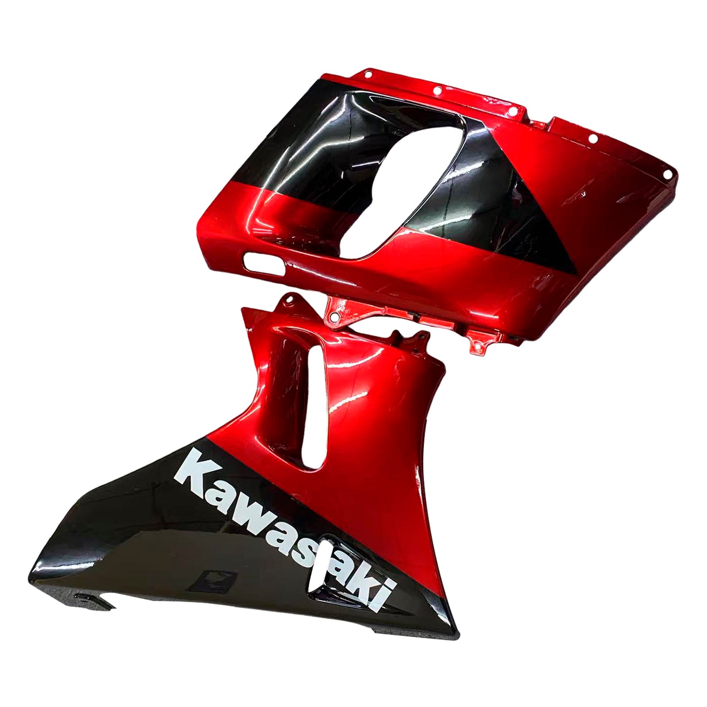 Amotopart Kawasaki ZZR400 1993-2007 ZZR600 1998-2003 Kit carena Carrozzeria Plastica ABS