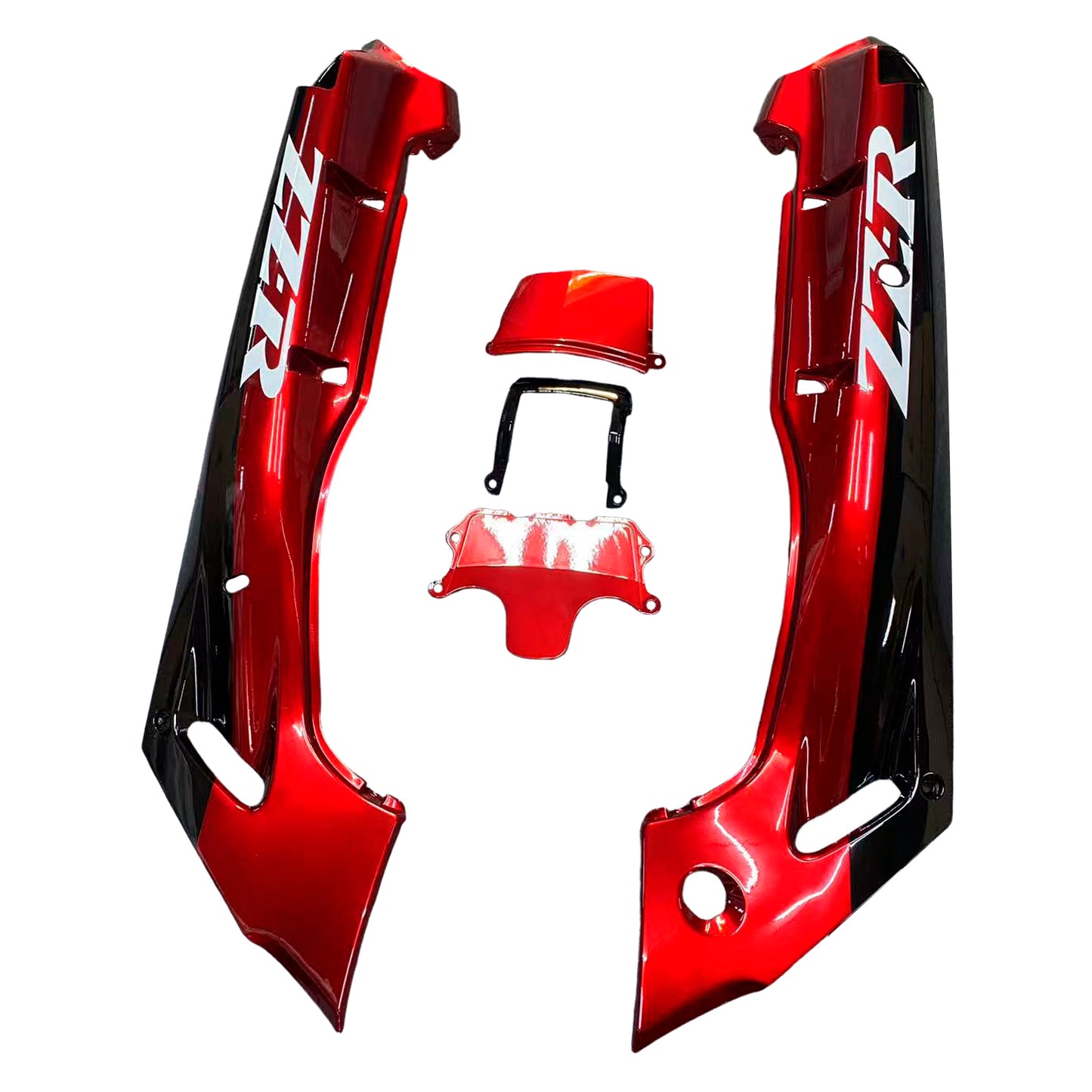 Amotopart Kawasaki ZZR400 1993-2007 ZZR600 1998-2003 Kit carena Carrozzeria Plastica ABS