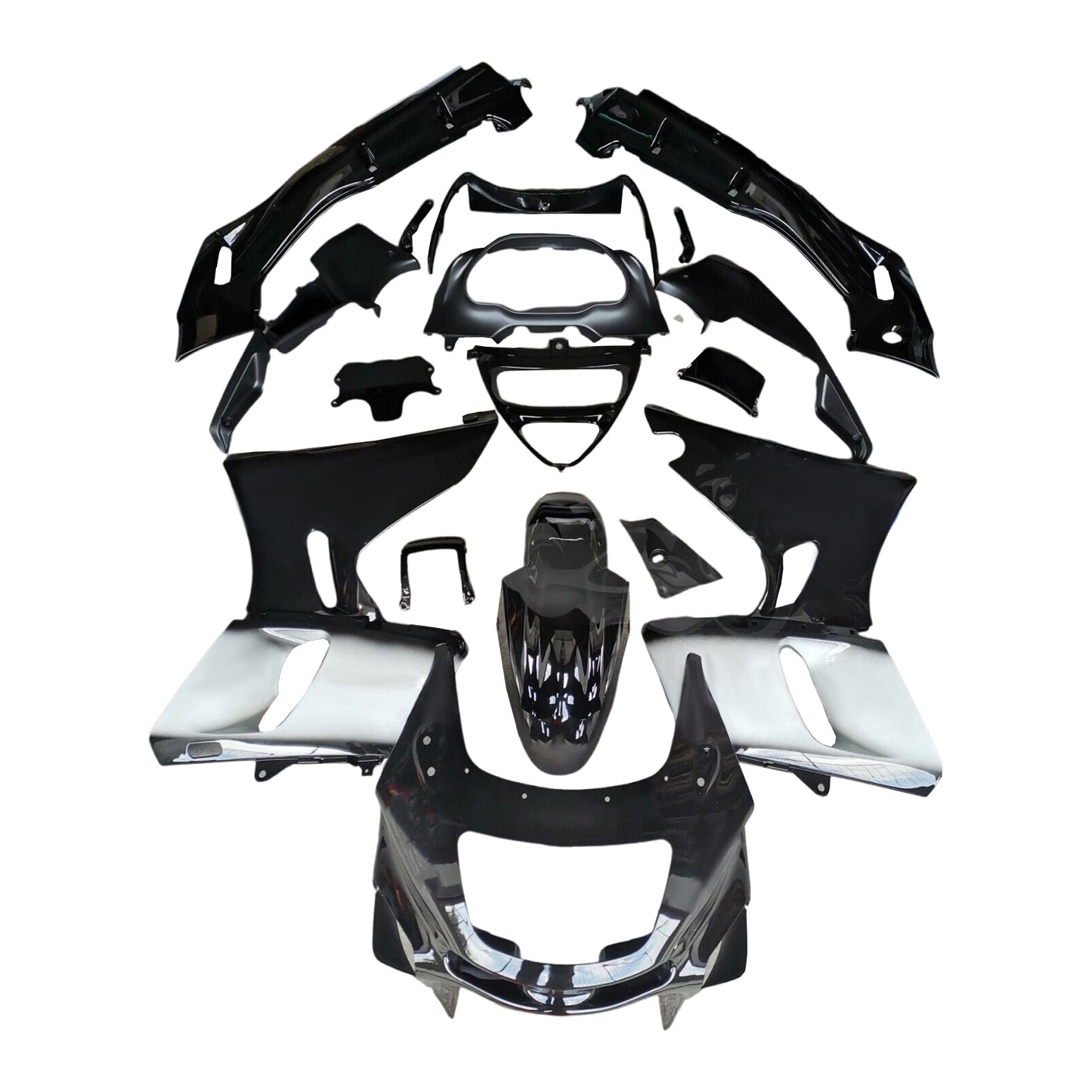 1993-2007 Kawasaki ZZR400 1998-2003 ZZR600 Kit carenatura iniezione Carrozzeria Plastica ABS