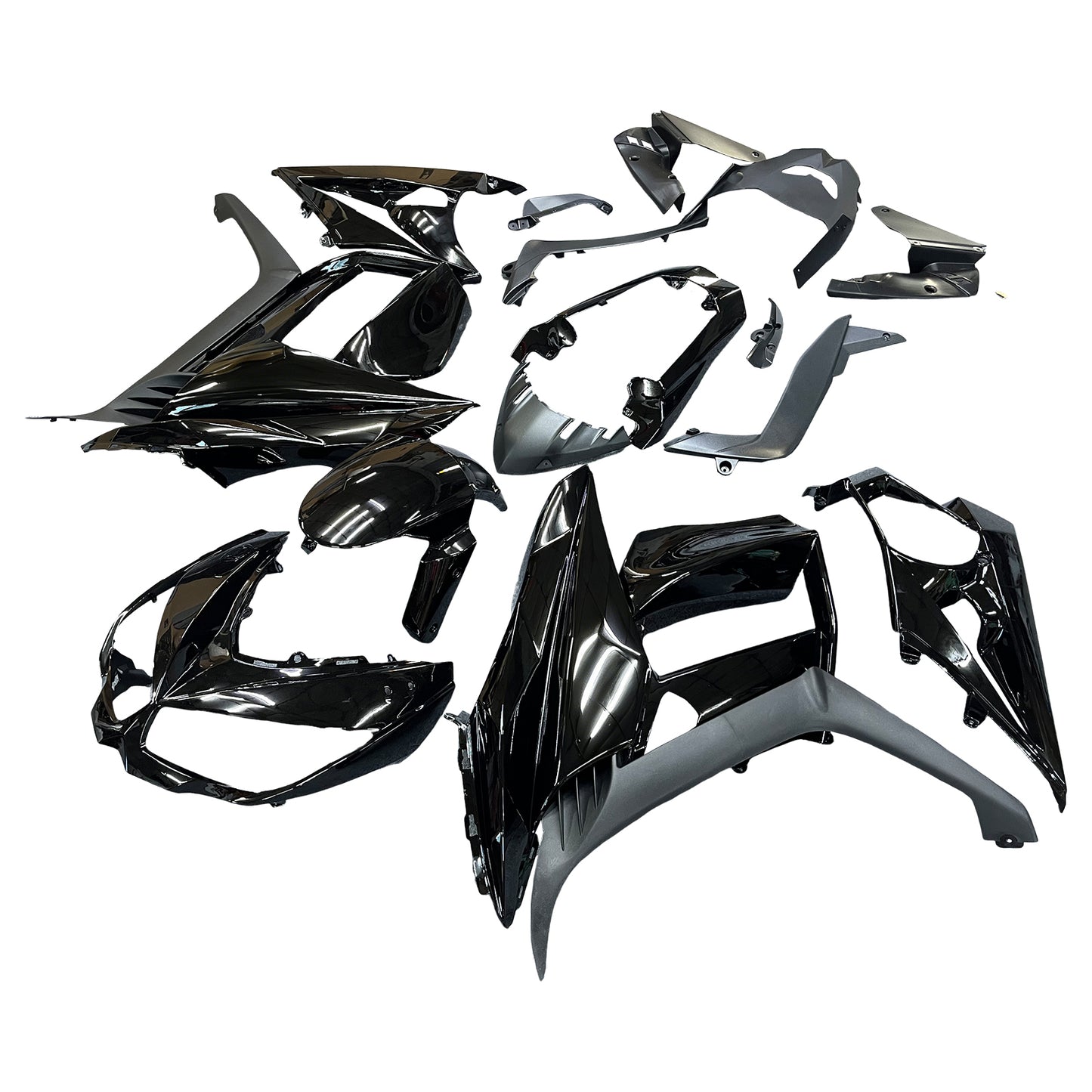 Amotopart Kawasaki Z1000SX 2010-2015 Kit carena Carrozzeria Plastica ABS