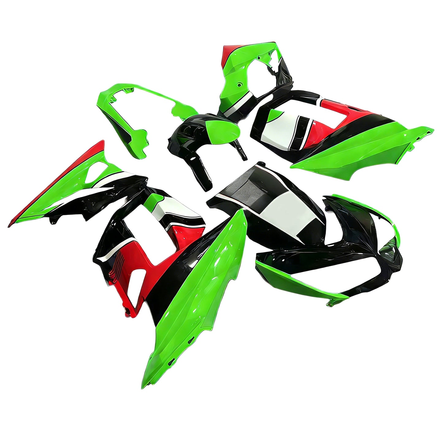 Amotopart Kawasaki Z1000SX 2010-2015 Kit carena Carrozzeria Plastica ABS