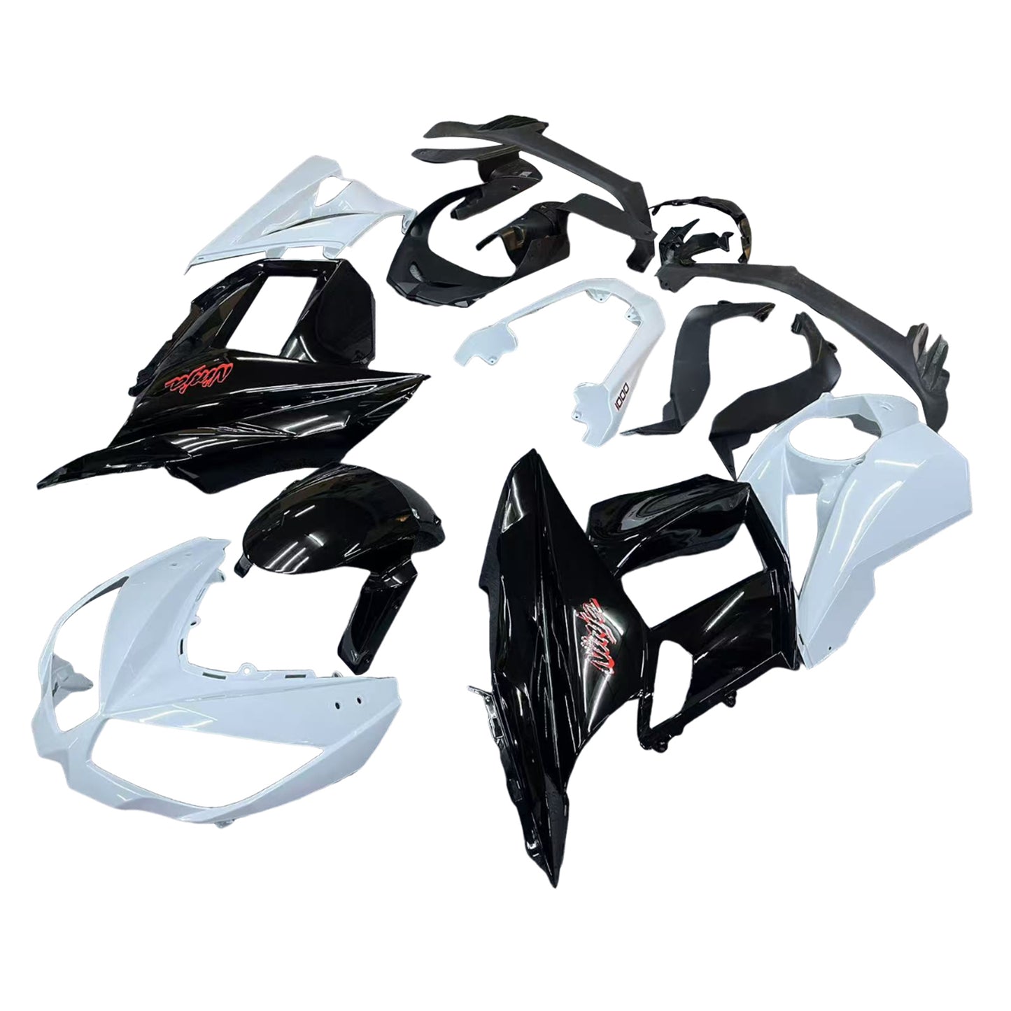 Amotopart Kawasaki Z1000SX 2010-2015 Kit carena Carrozzeria Plastica ABS